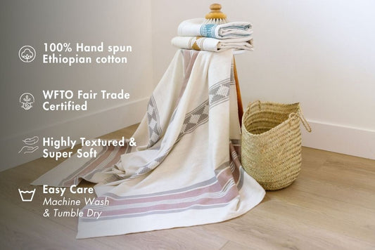 weyra towel with key details