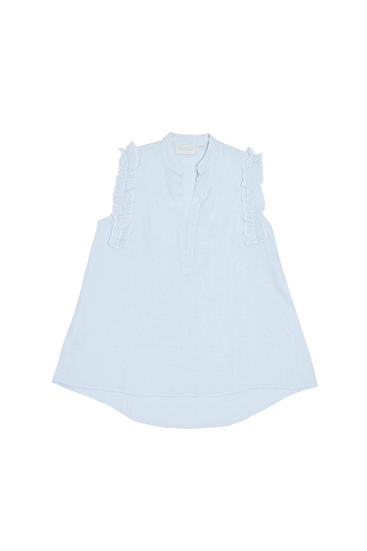 Wind in my Hair Shirt in Blue