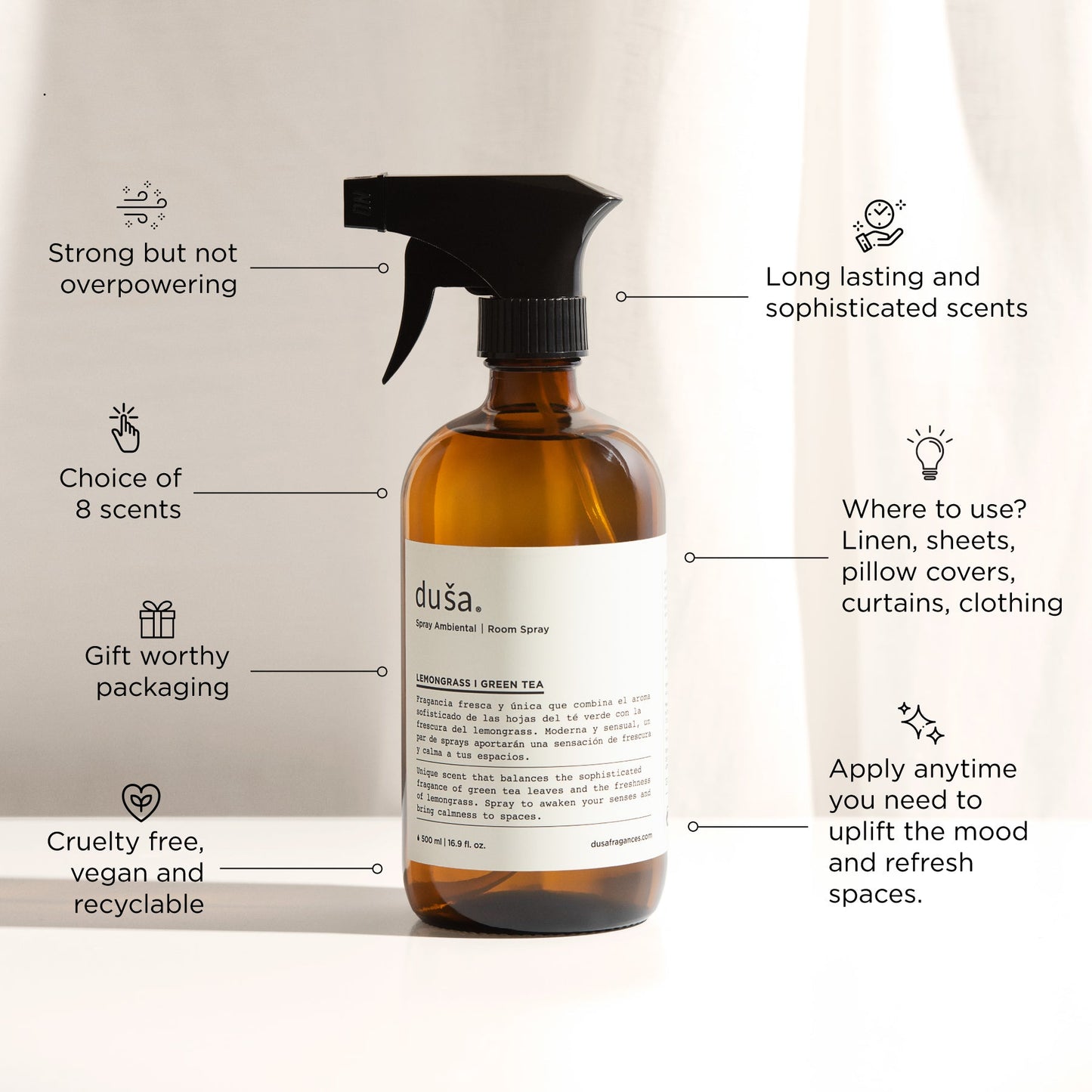 CEDAR I BERGAMOTE - 16 FL. OZ ROOM & LINEN SPRAY