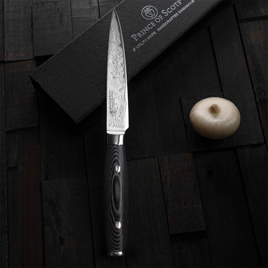 5 Inch Damascus Utility Knife