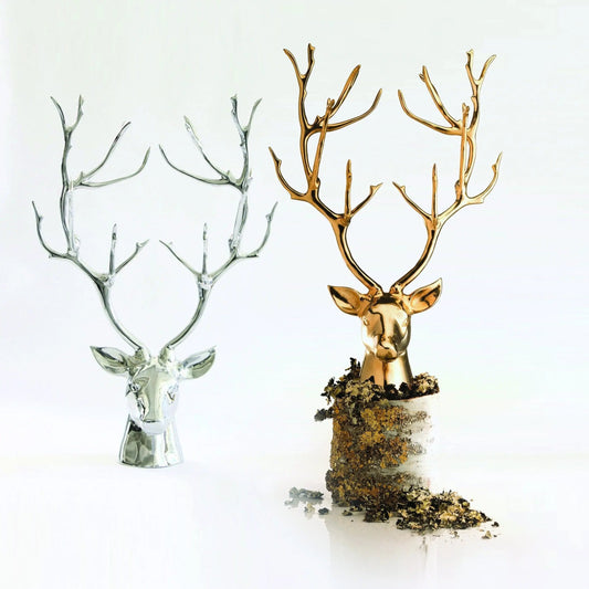 Stag Bust Gold