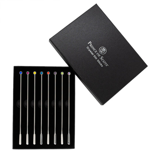 Bright Gem Crystal Cocktail Stir Sticks