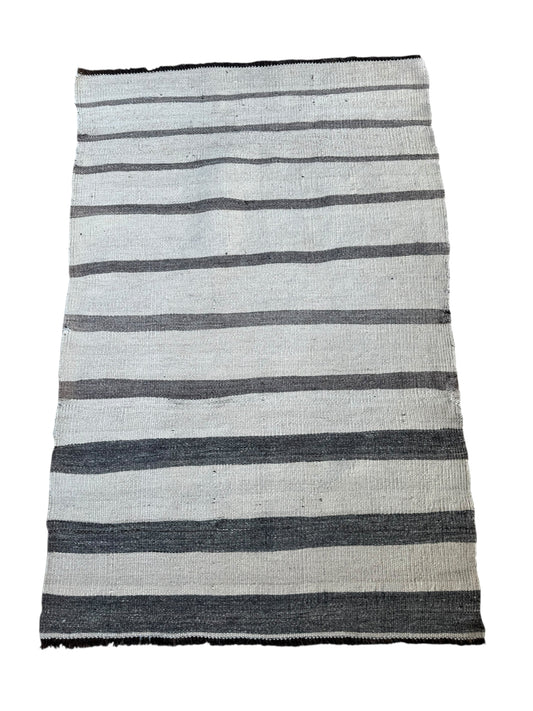 No. 411 Vintage Goat Hair Kilim 32” x 48”