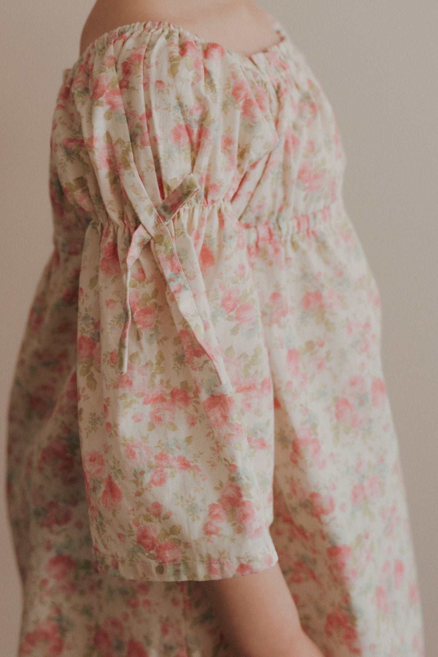 Kennedi Dress-Pink Blossom | Bell Sleeve