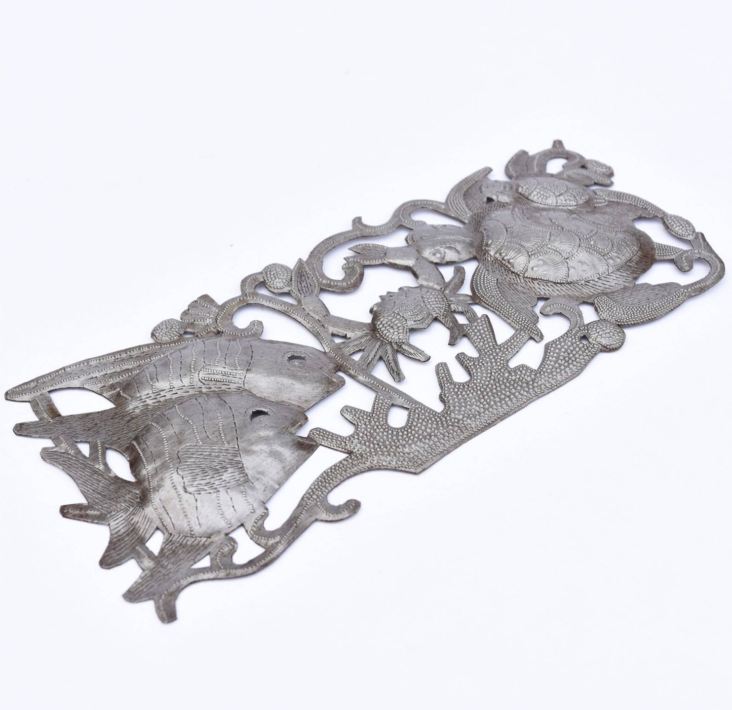 Fair Trade Haiti Sea Life – Recycled Steel Metal Art