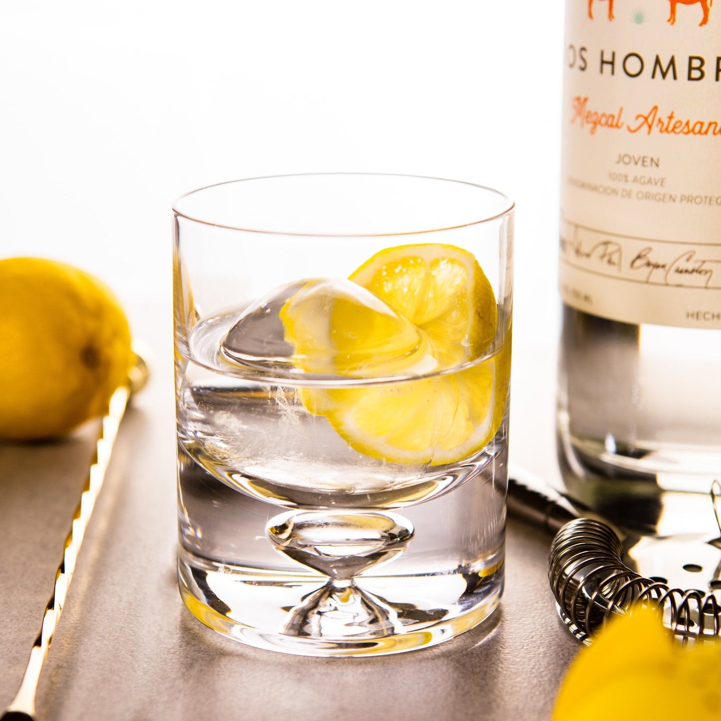 Crystal Bubble Heavy Base Whiskey Glass Tumbler