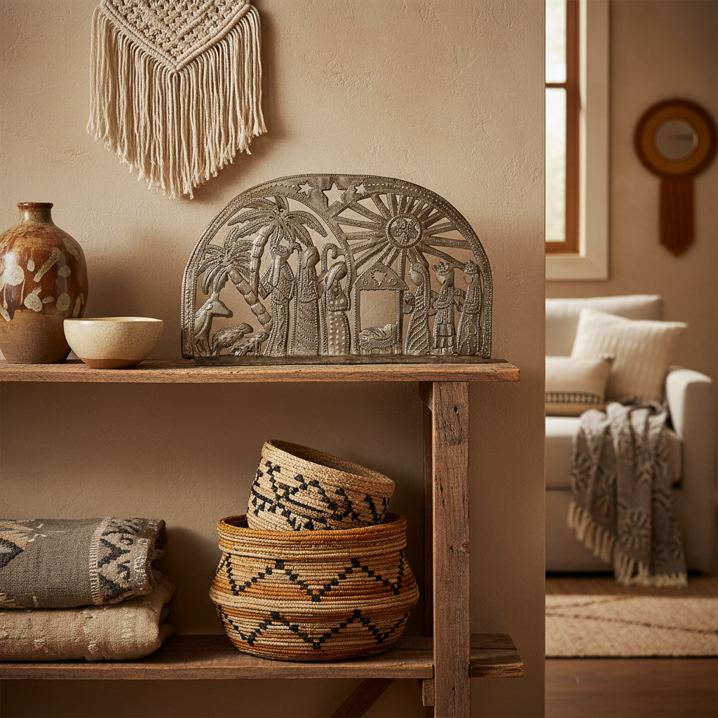 Standing Nativity Tableau