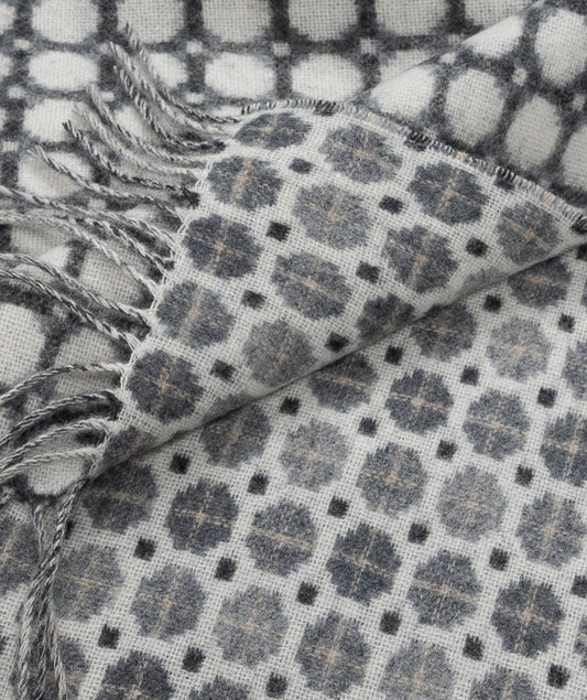 Southampton Home Merino Wool Medallion - Grey
