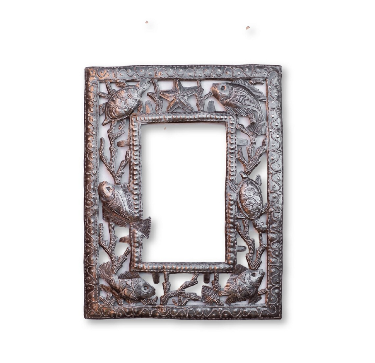 Haitian Metal Frame, Sealife, Limited Edition 11" x 14"