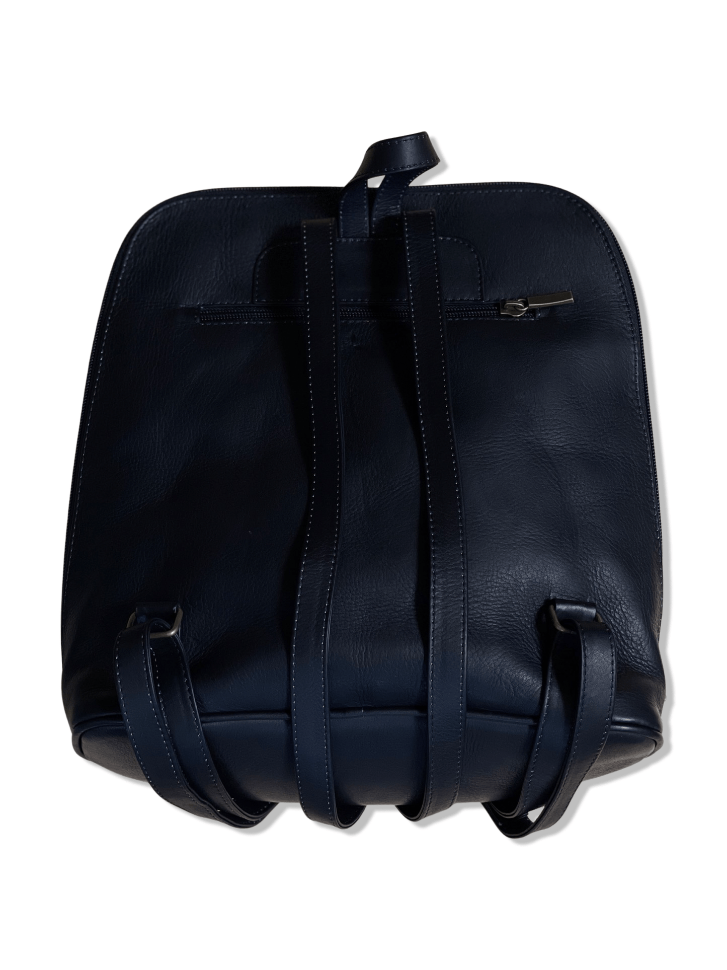 Andean Leather Button Backpack
