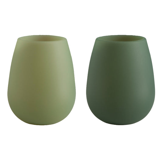 Sage + Olive | Fegg | Silicone Unbreakable Glasses