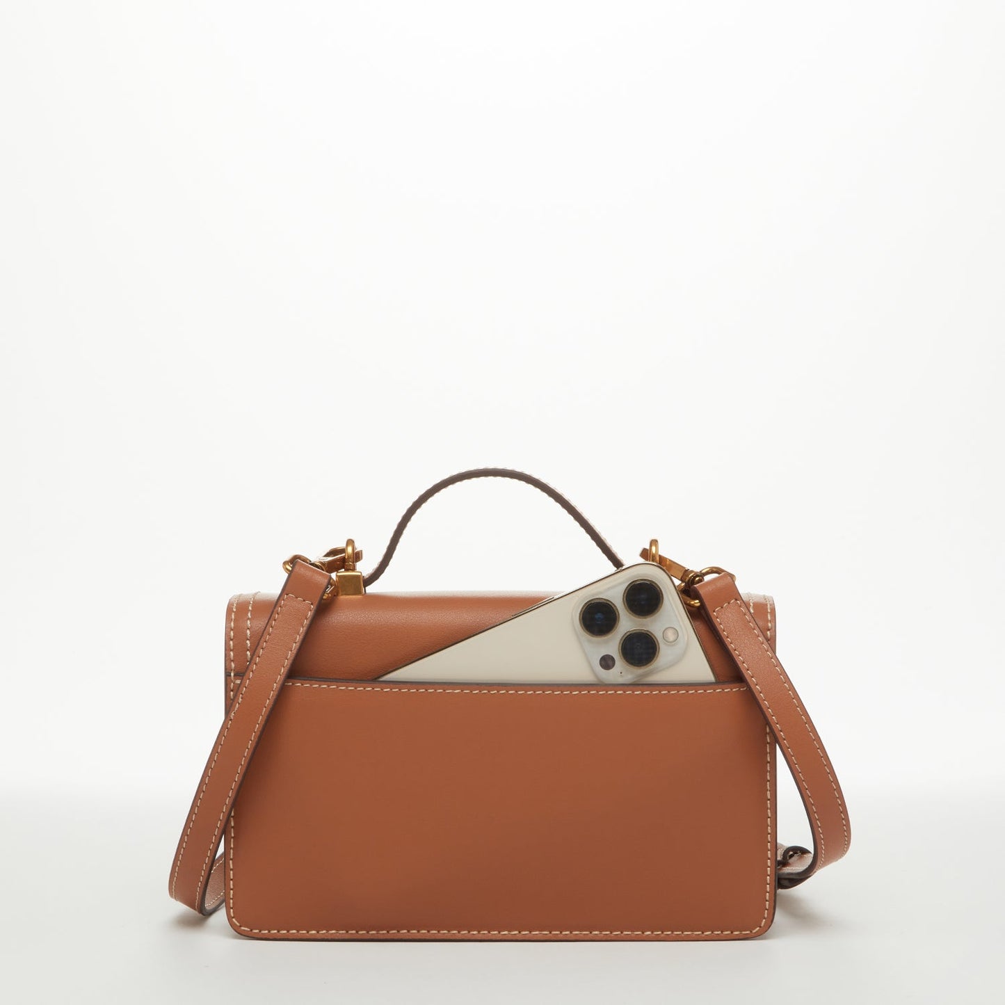 SUSU Little Brown Bag Leather Small Crossbody Purse Cute Women's Handbag