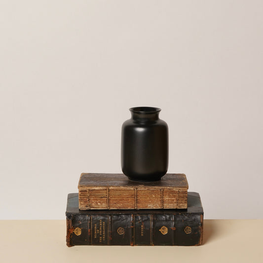 Semi-Matte Porcelain Mini Milk Jar Vase