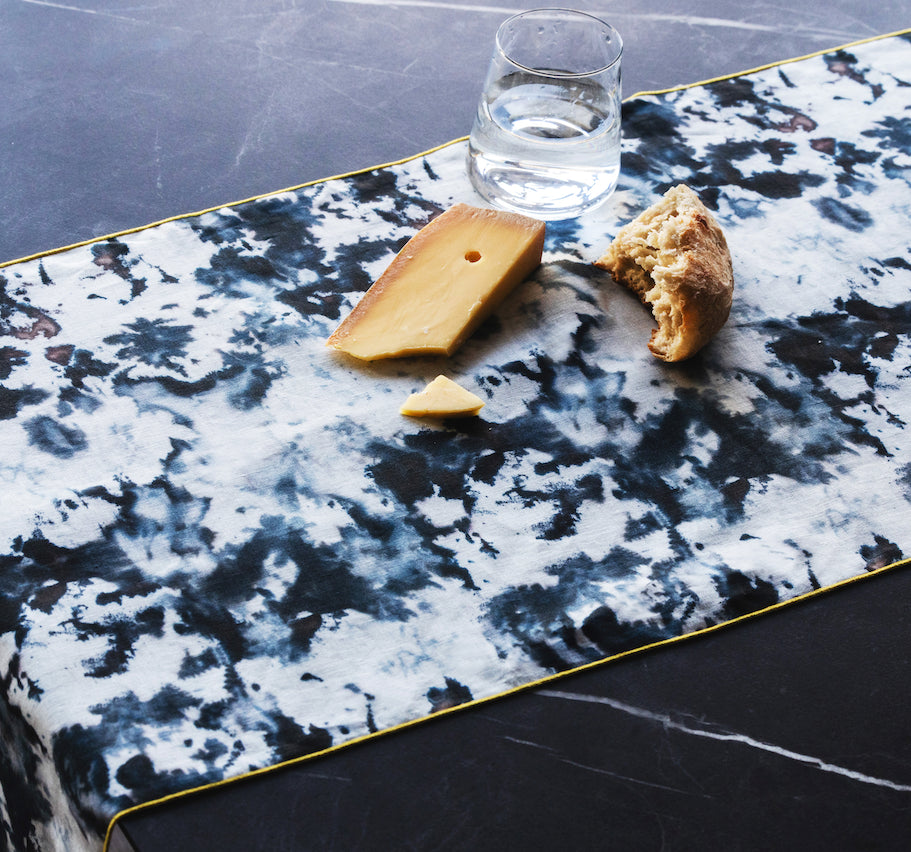 Grey Marble Runner