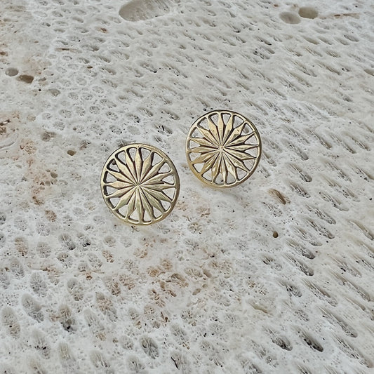 Cambodian Sunshine Stud Earrings