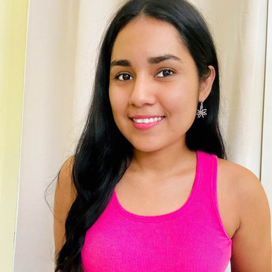 Brickhouse silver earrings