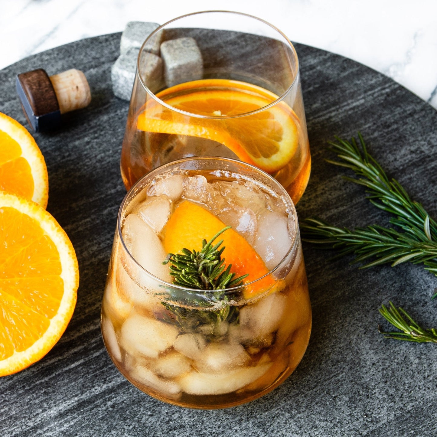Crystal Old Fashioned Whiskey Glasses