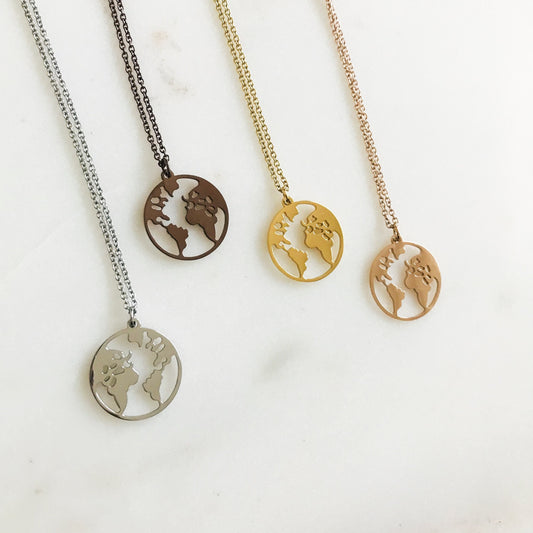 Coffee- ‘My World’ Necklace