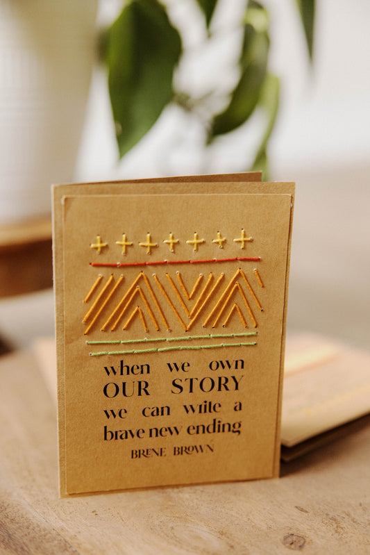 Come Alive - Brene Brown Greeting Cards