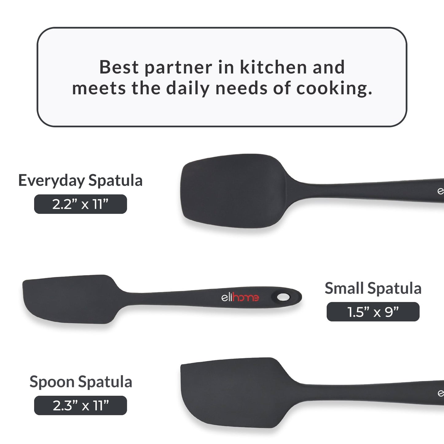 Elihome Classic Spoonula - 11"L x 2.4"W