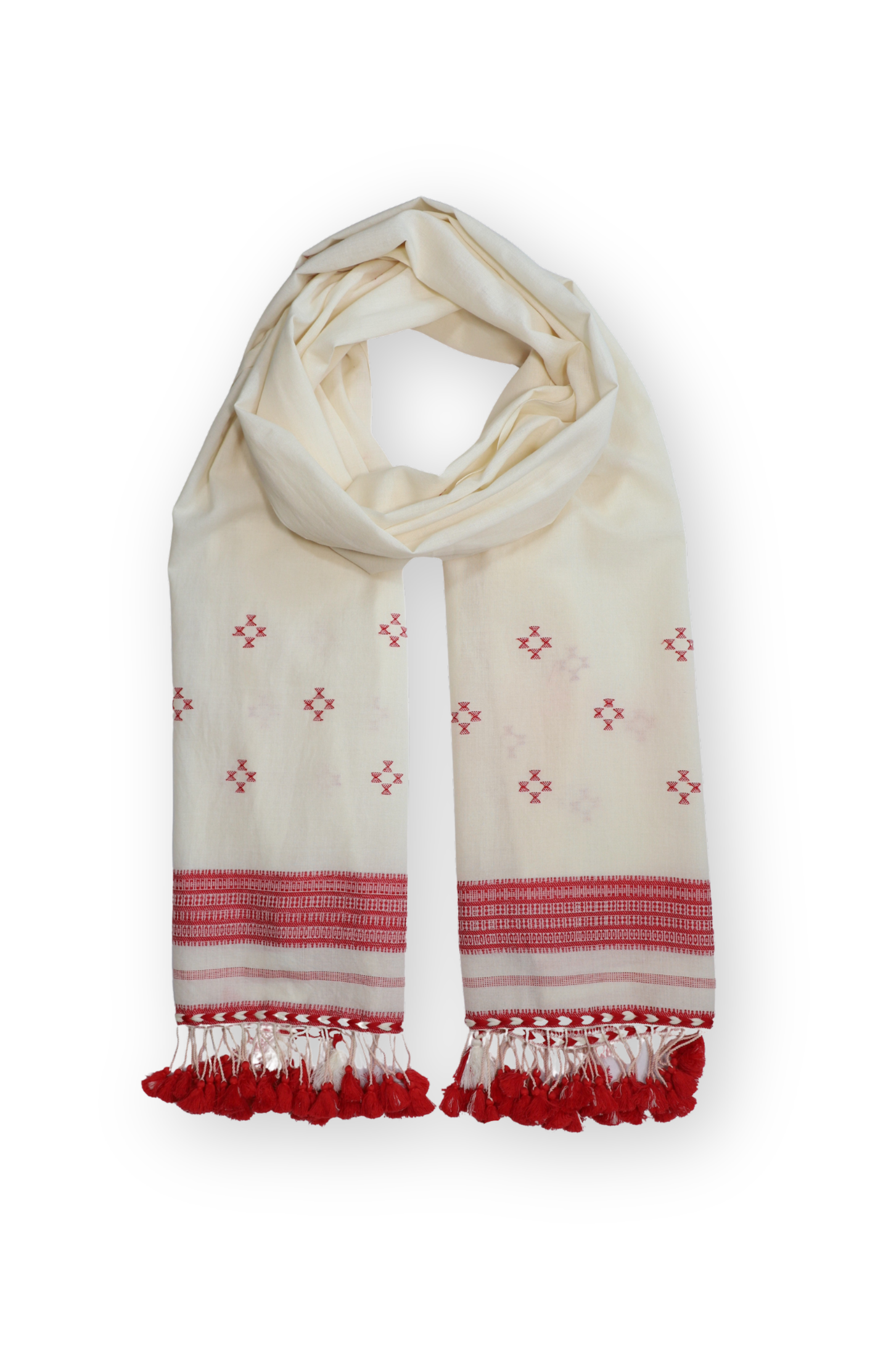 Red Kutch Scarf