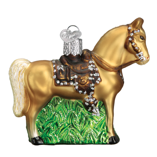 Texas Horse Ornament