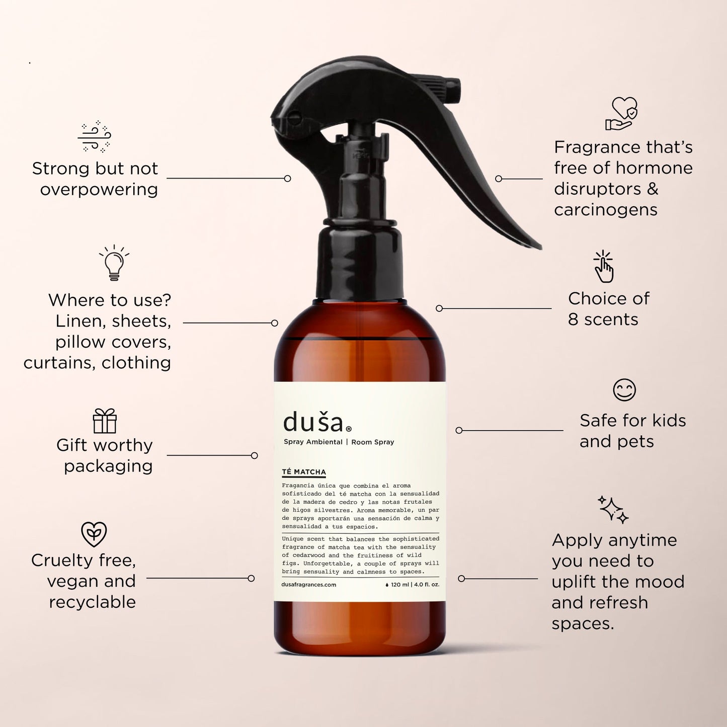LAVENDER I BERGAMOT - 4 FL OZ ROOM & LINEN SPRAY