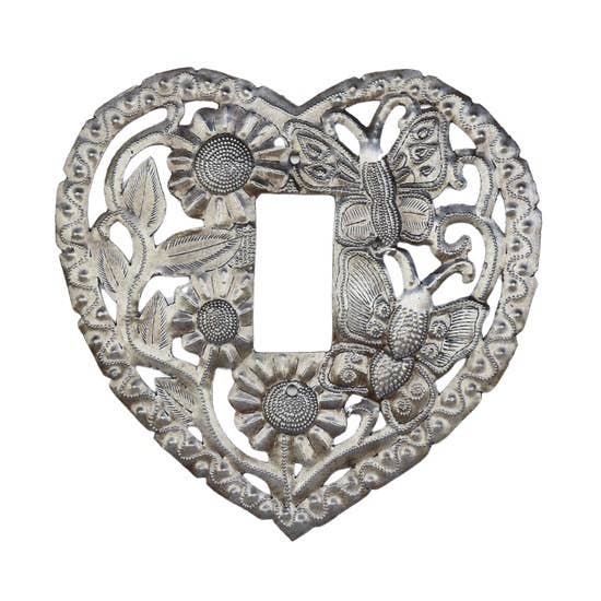 Heart Rocker Outlet Cover, Unique Home Goods, Handcrafted