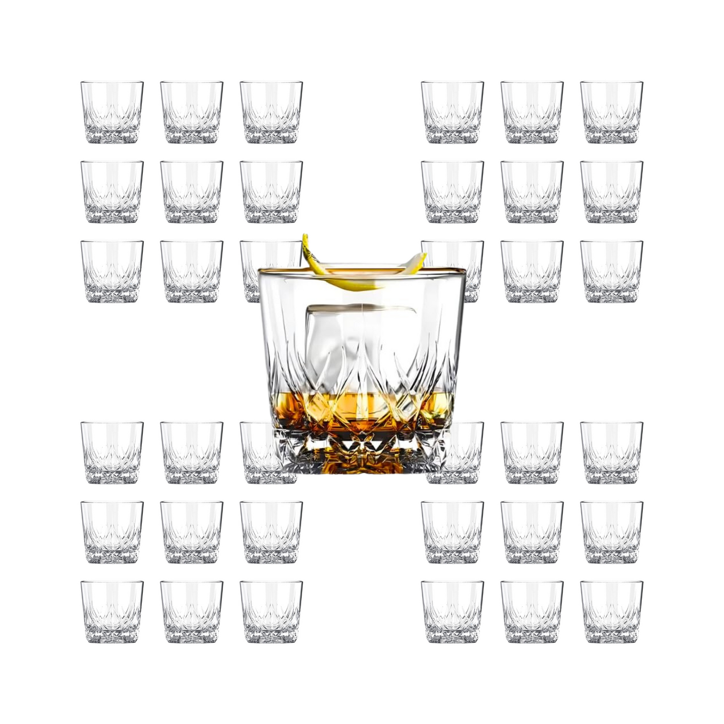 Whiskey Sour Old Fashioned Glasses Tumblers
