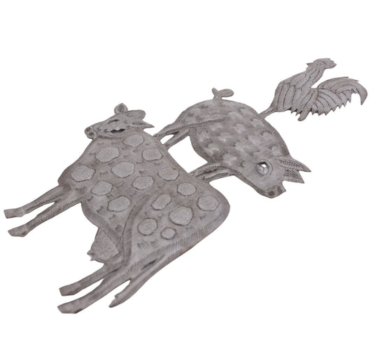 Animals of Brennen Wall Décor – Handmade in Haiti | Recycled