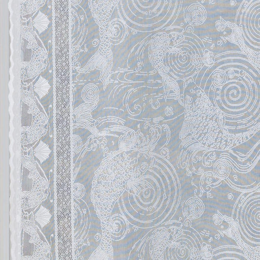 Scottish Lace Panels: The Japanese Carp