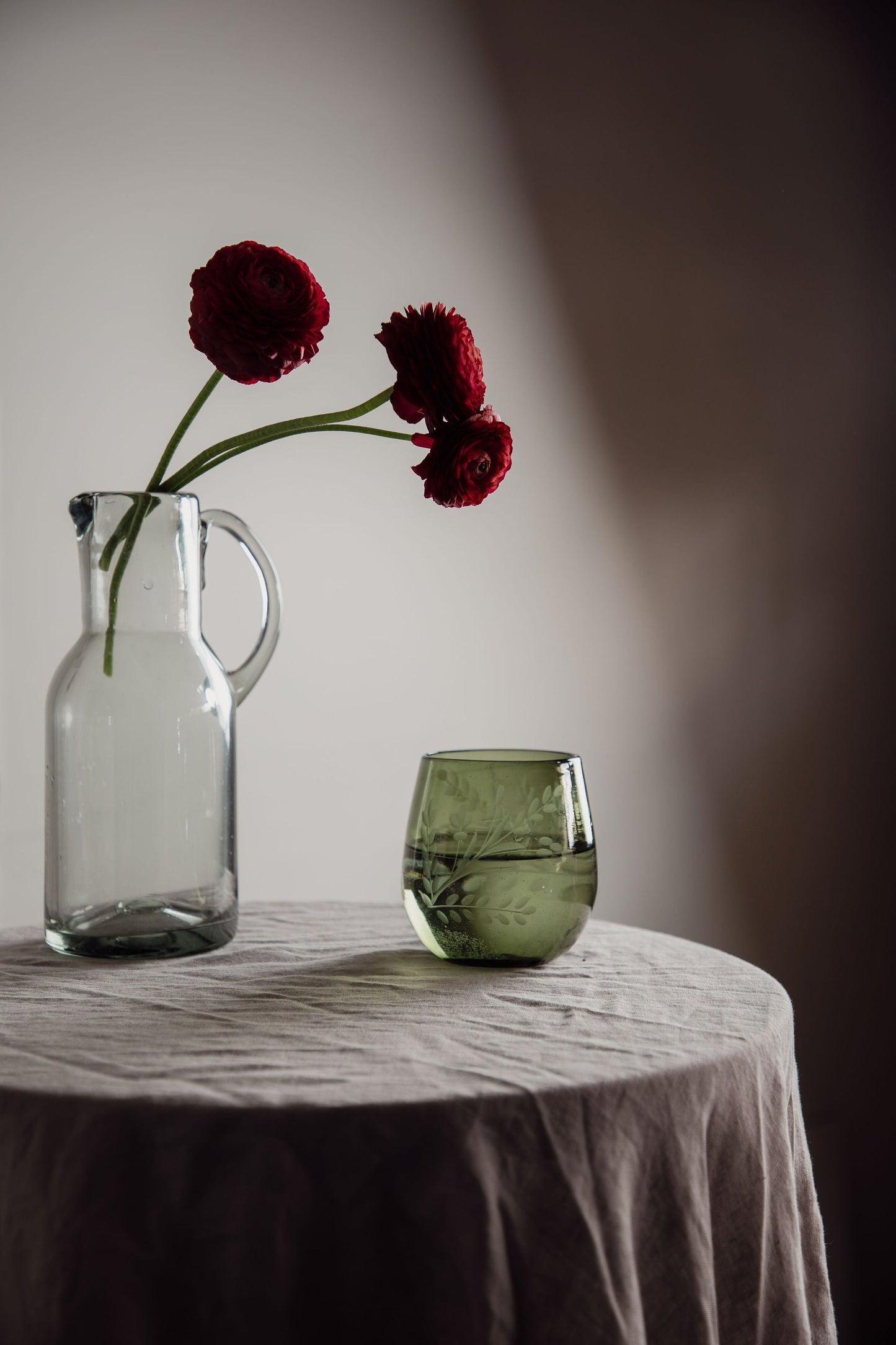 Blown Glass Jug