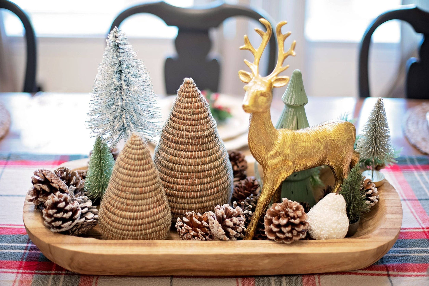 Woven Christmas Trees: Small