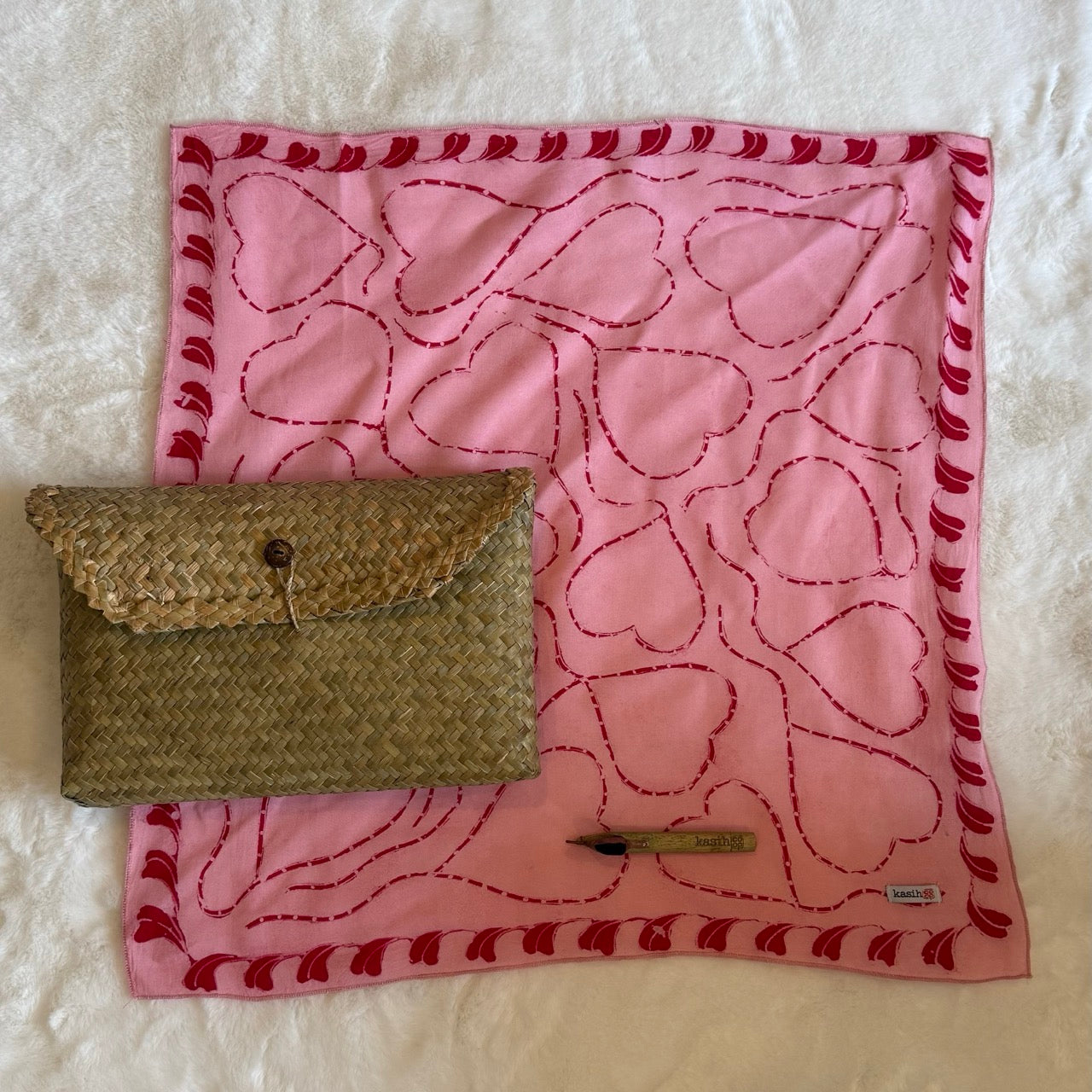 Hand Drawn Batik Bandana Gift Set