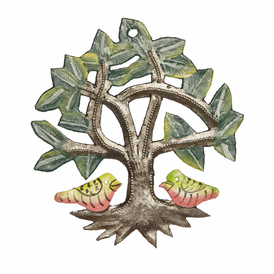 Tree with Birds Ornament