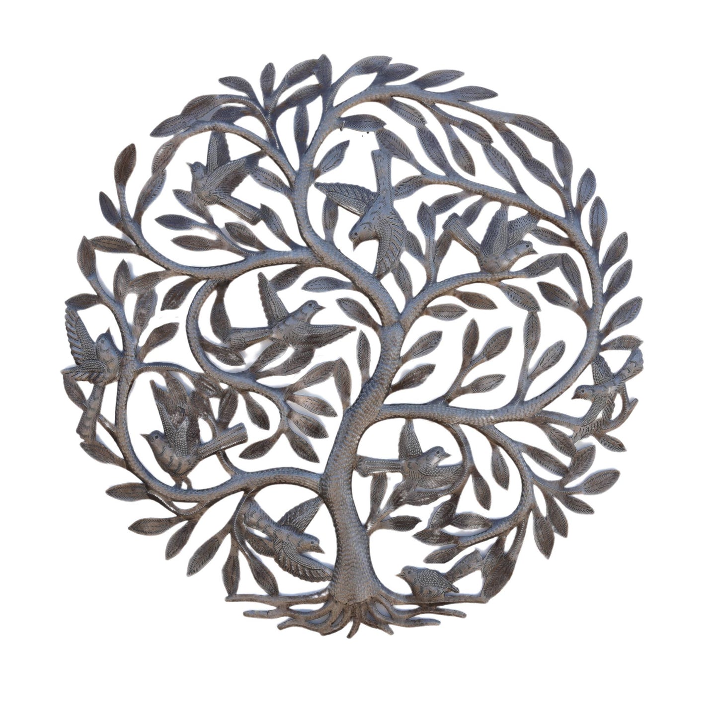 23" Haitian Metal Limited Tree of Life, Wall Decor
