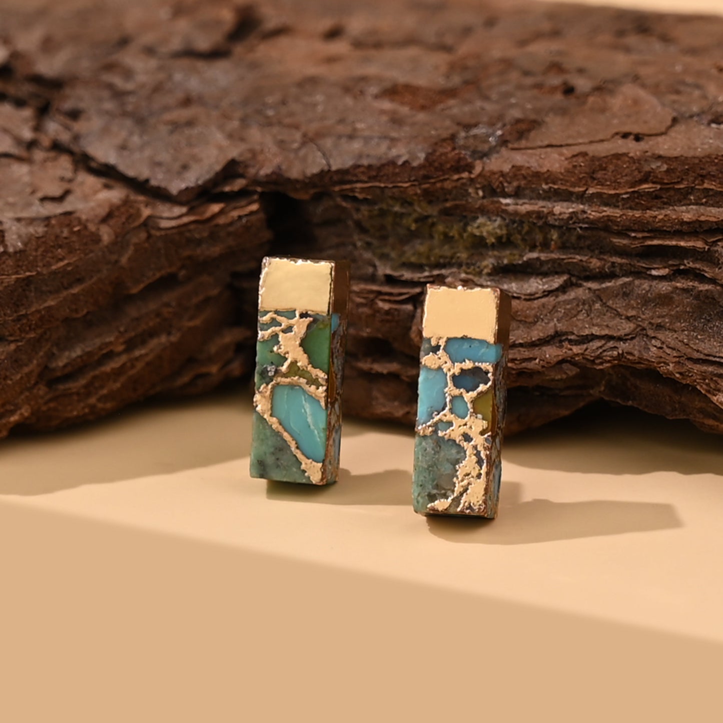 Brayden Turquoise Studs