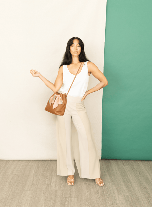 Haitian Scarf Bucket Bag