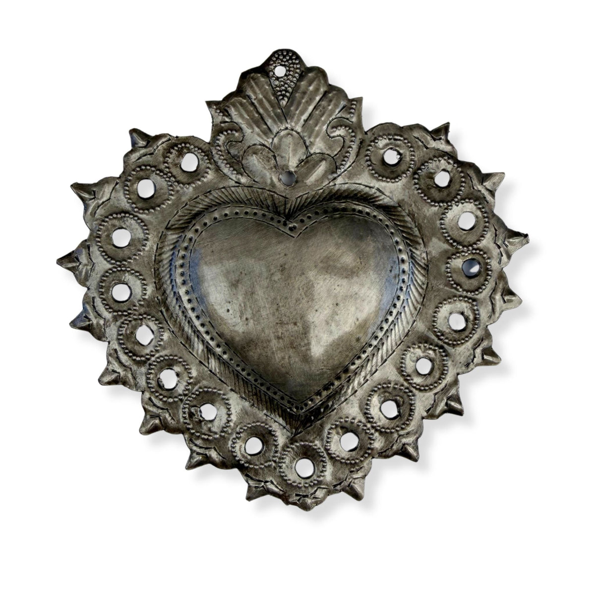 Haitian Recycled Metal Heart Wall Art – Fair Trade