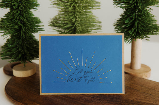 Let Your Heart be Light Holiday Greeting Cards