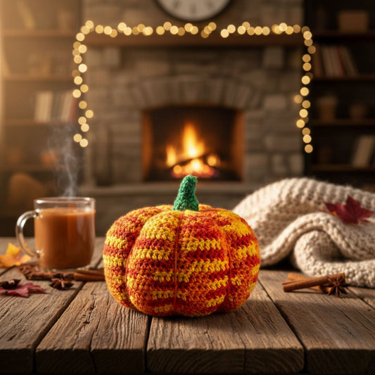 Cozy Crochet Pumpkin Pattern: Easy Amigurumi Fall Decor