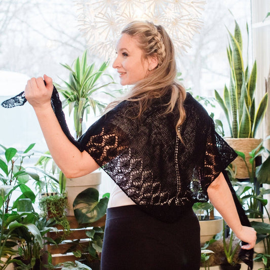 Lace Weight Silk Shawl Kit