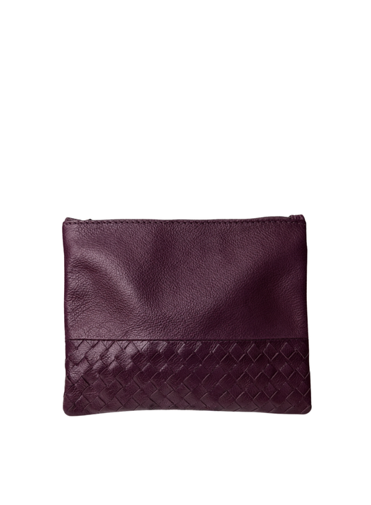 Holiday Woven Large Pouch