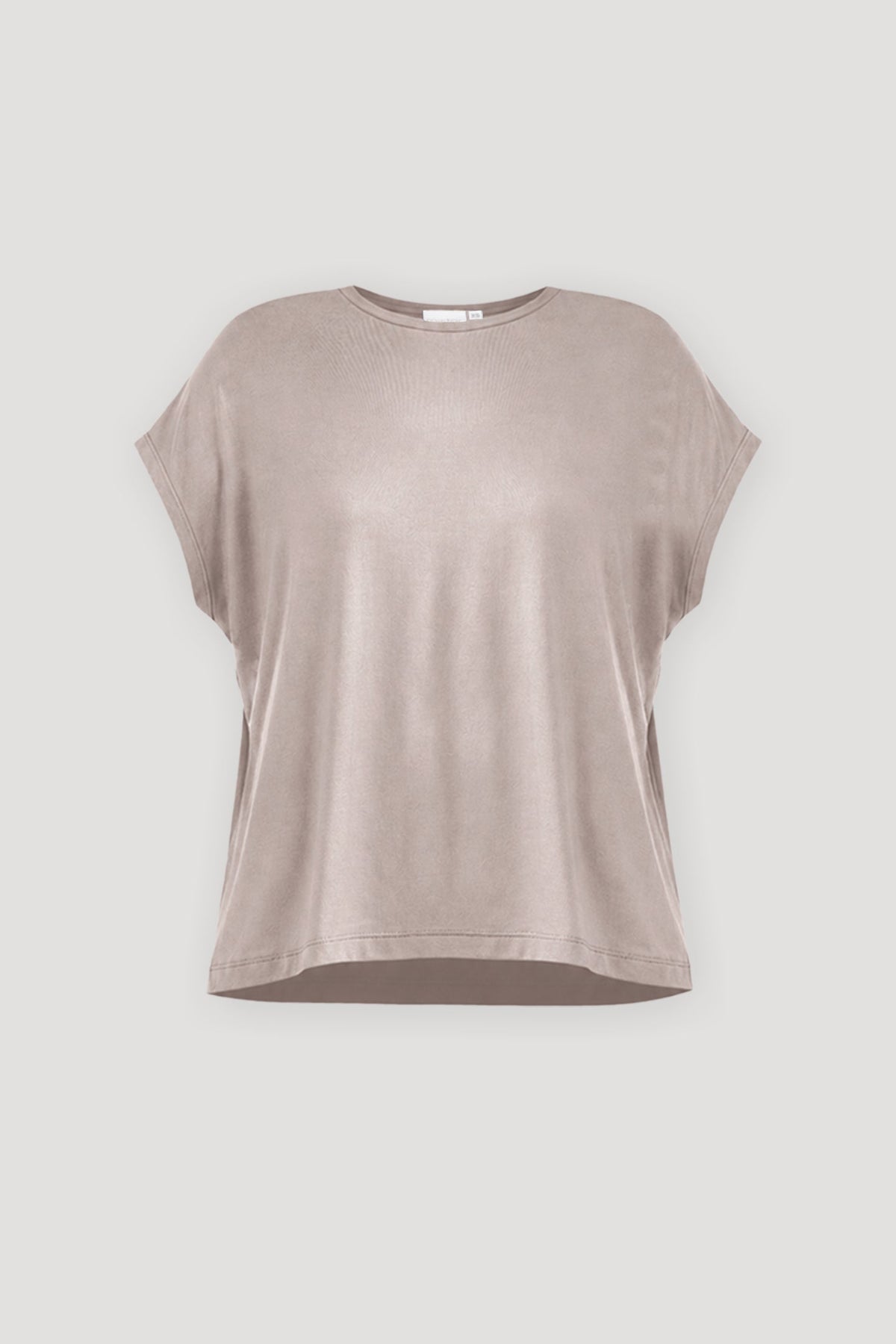 Relaxed Tee in Earth Grey