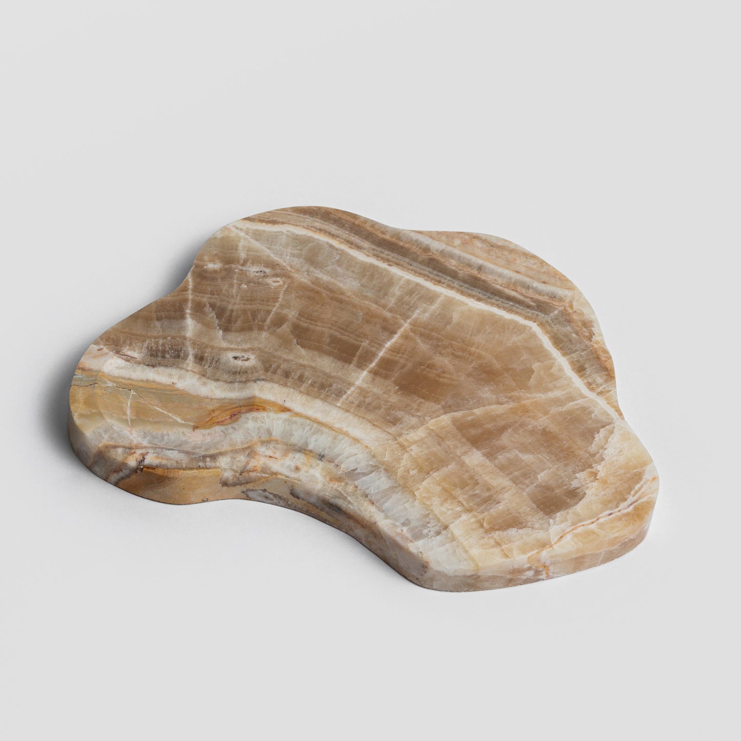 Organic gemstone serving board & Trivet - 11"