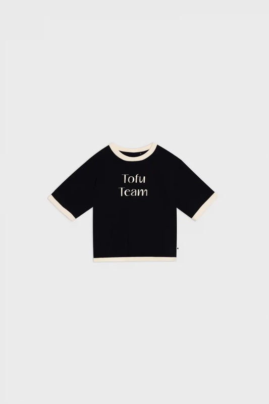 Tofu Team vegan slogan t-shirt
