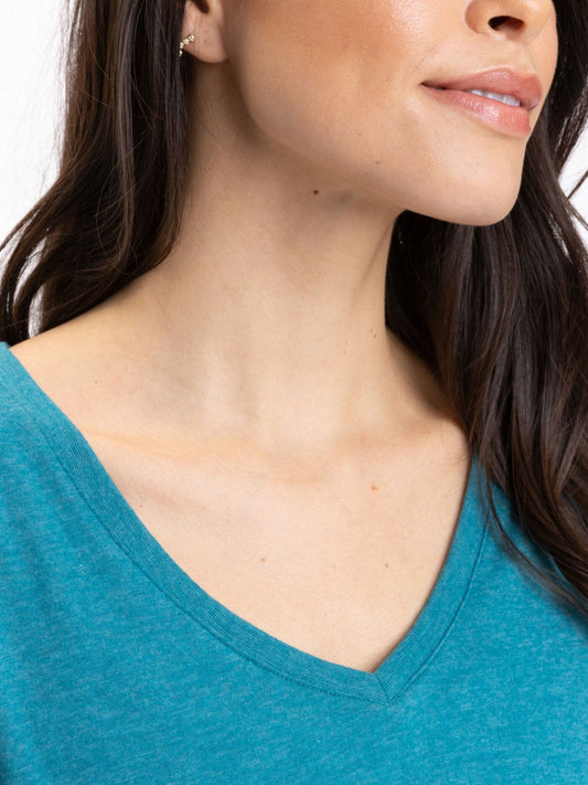 Ada Triblend V-Neck Tee