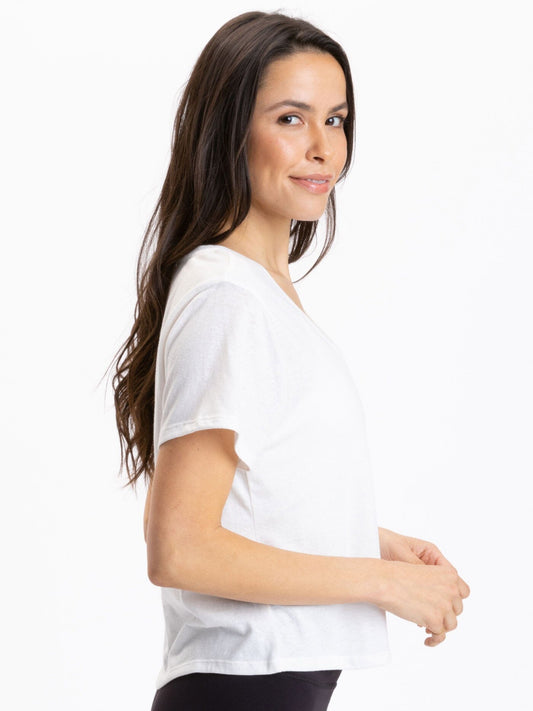 Ada Triblend V-Neck Tee