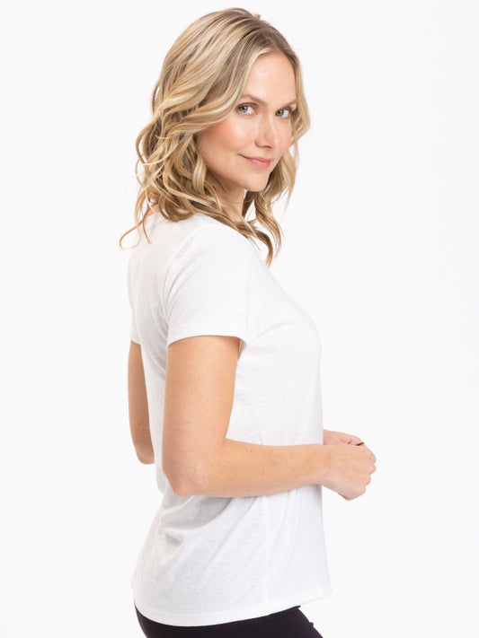 Odette Triblend Crew Neck Tee