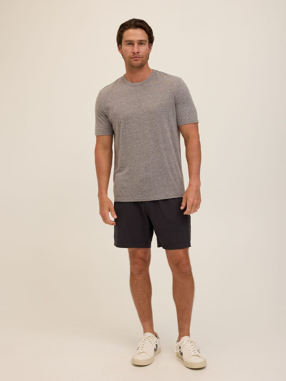 Men's Core Triblend Jersey Crew Neck Tee
